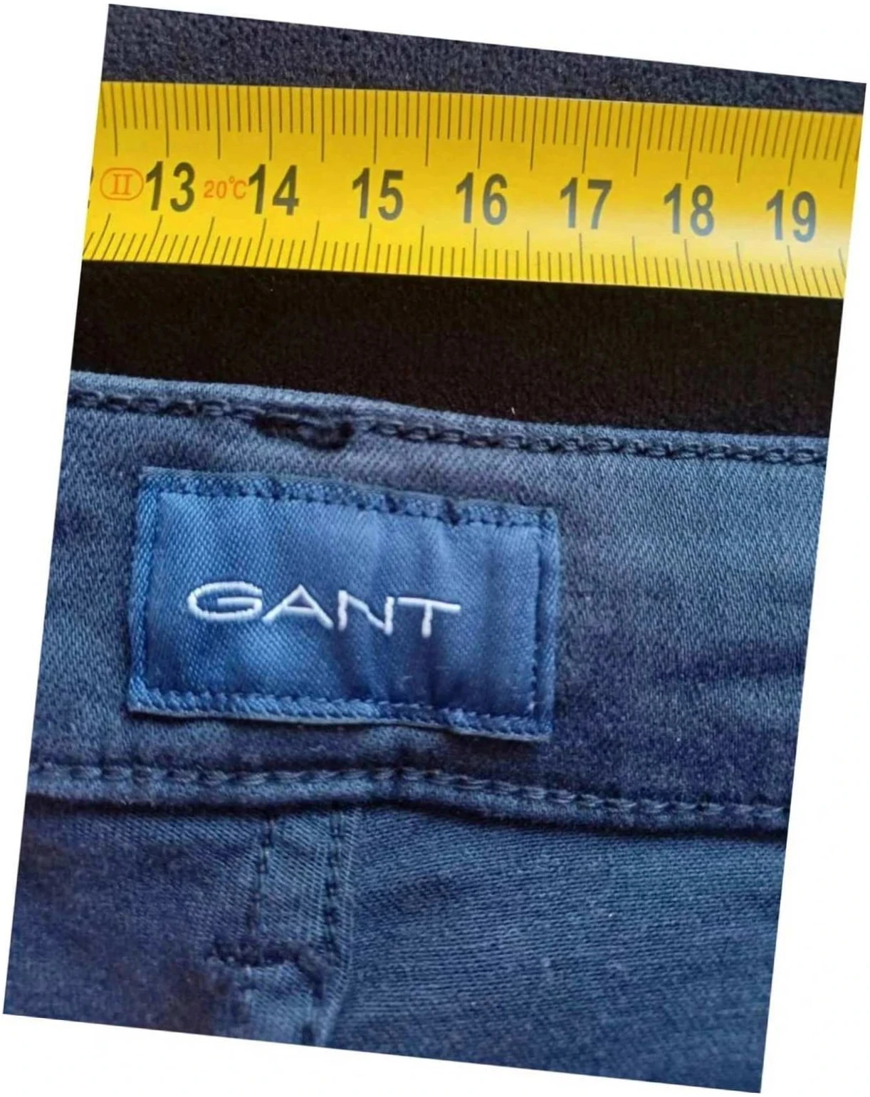 Pantalon Slim Gant - Bleu Marine - W27 L34 (Taille 34/36) – photo 11